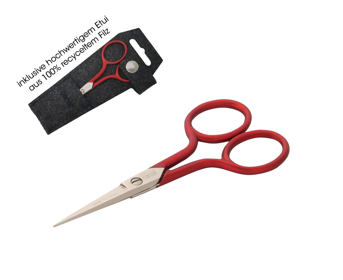 Stickschere mit Soft Touch Griff