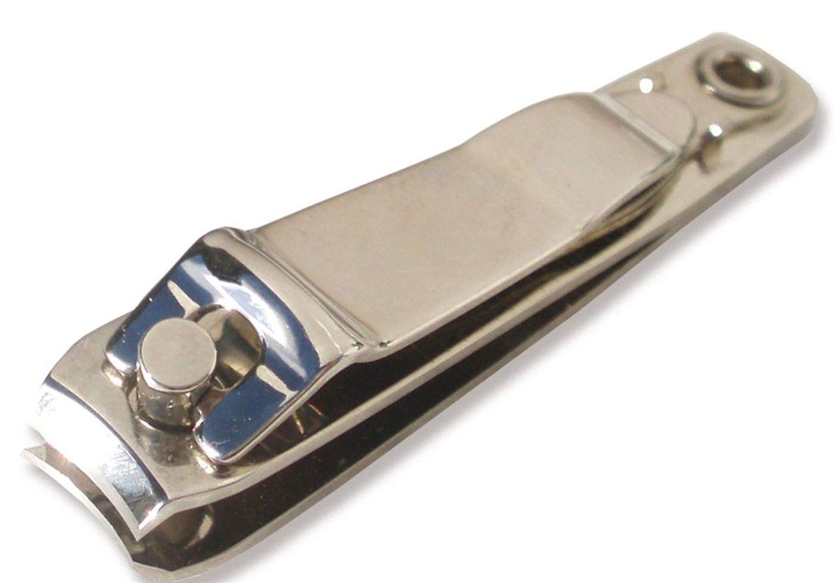 Nagelknipser, vernickelt