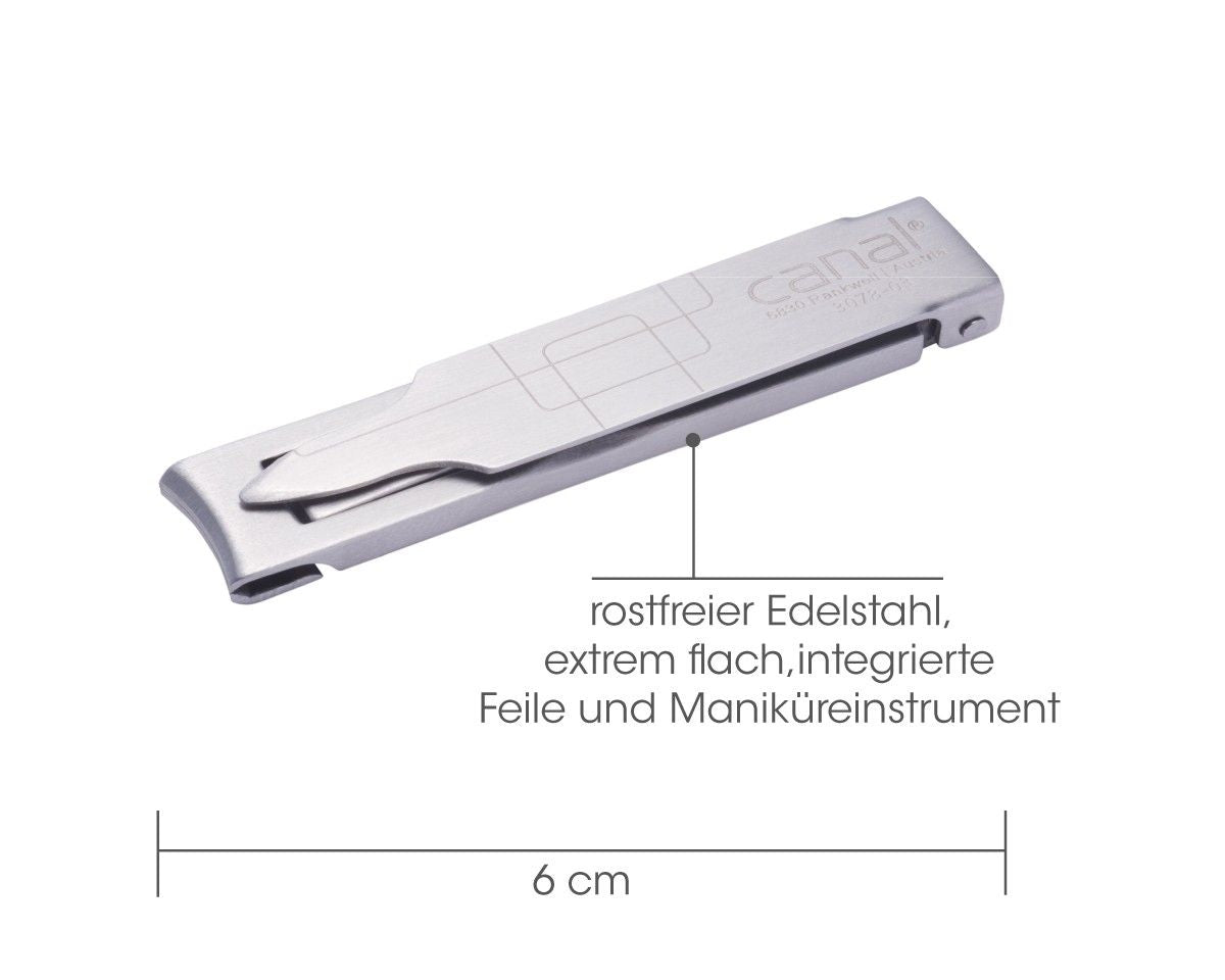 Nagelknipser 3-in-1, rostfrei