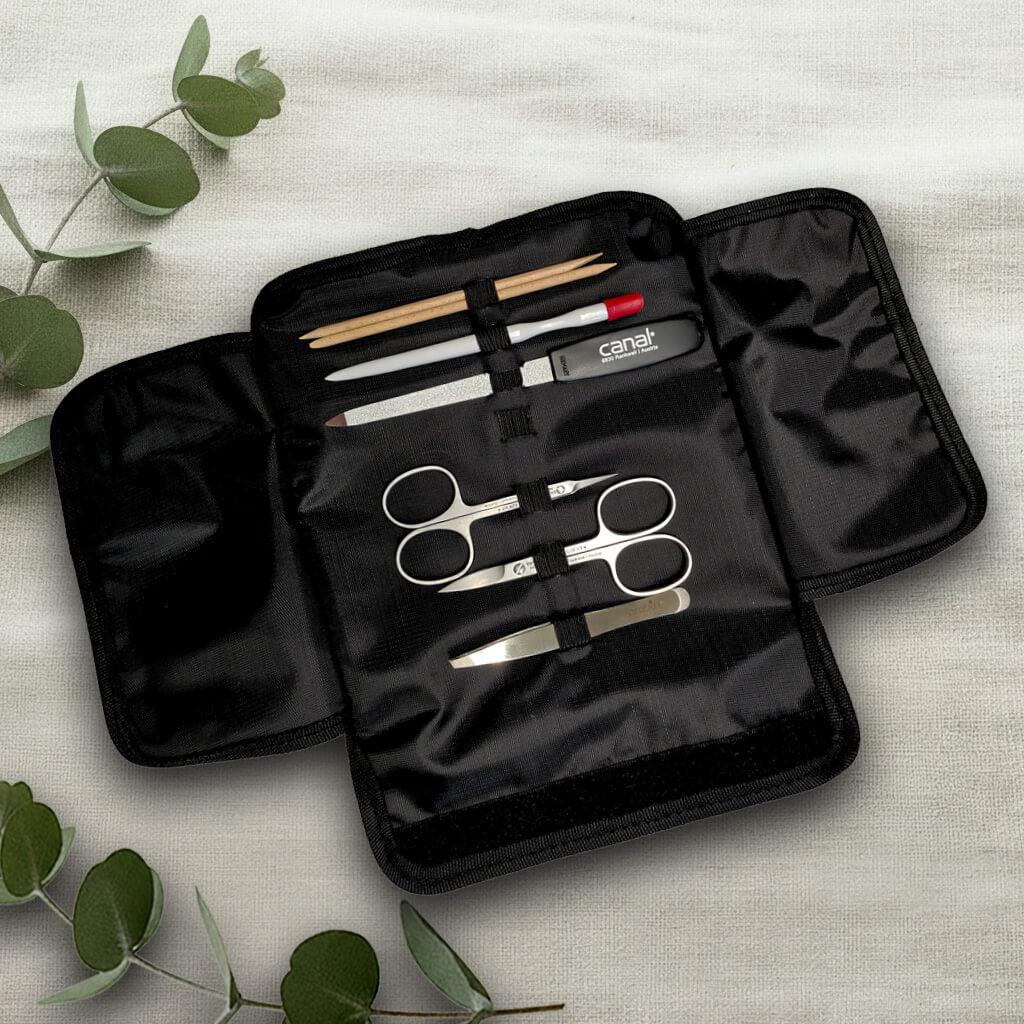 Maniküre-Set aus Kunststoff, 7-teilig