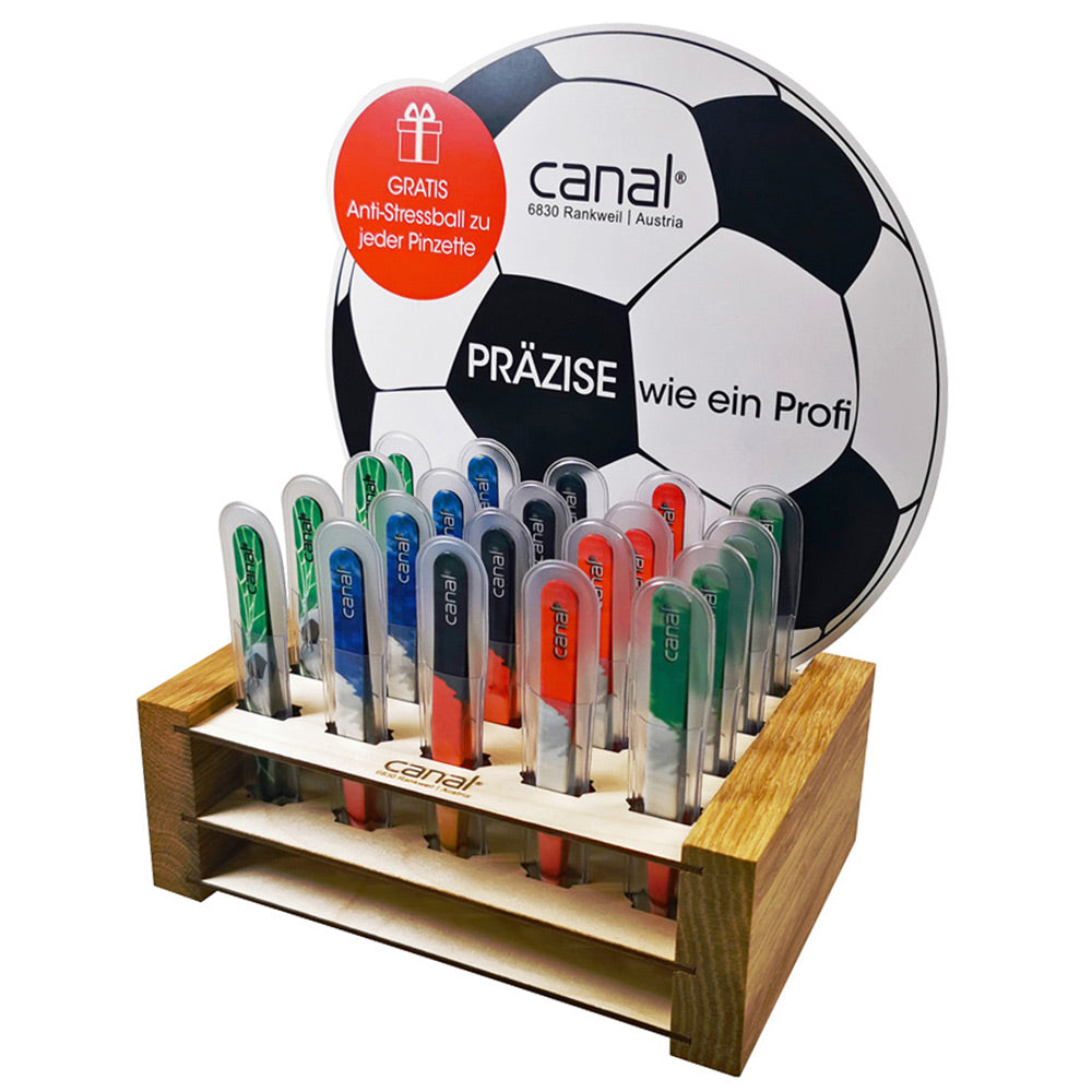 Holz-Display 20-tlg. "WM 2026"