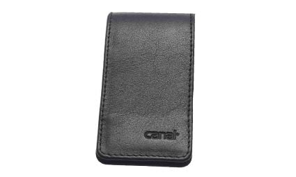 Reise-Etui aus Leder leer