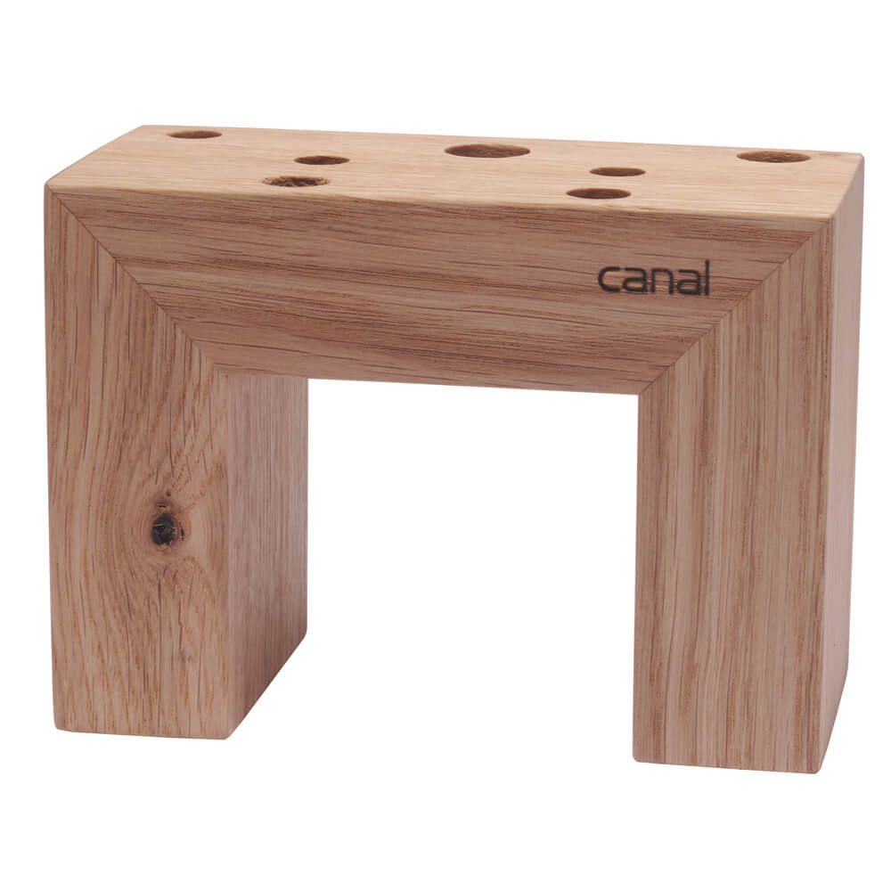 canal Instrumentehalter aus Eiche_ohne Instrumente