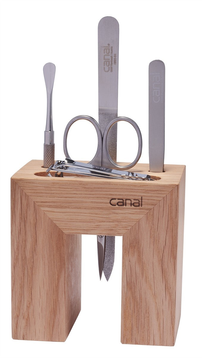Maniküre-Set Eiche, 5-teilig
