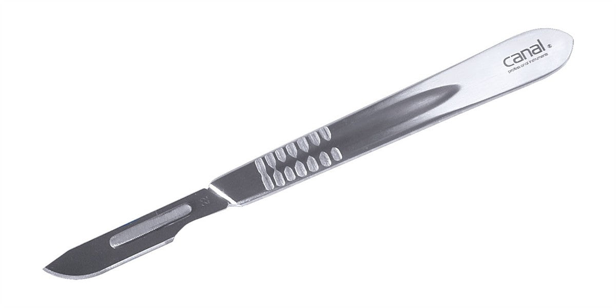 Halter "4" mit Klinge rostfrei