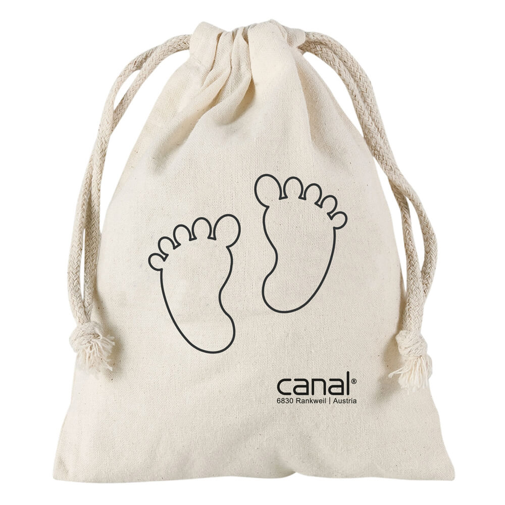 Canal Geschenkbeutel Babyfüße