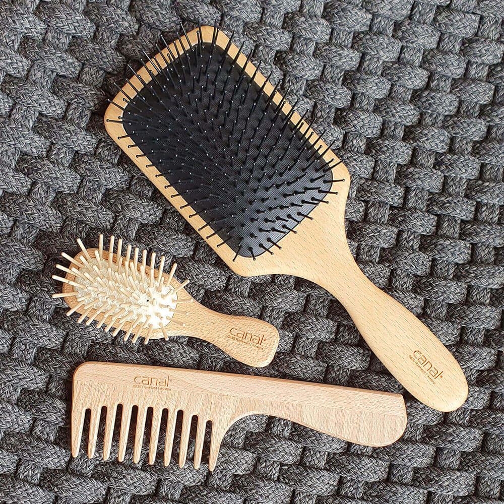 Canal Profi Coffieur Paddle Brush und weitere Kämme