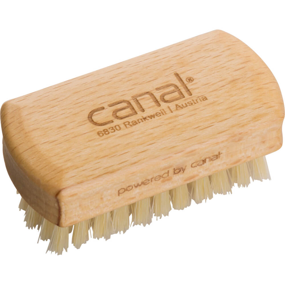 Canal Mini Handnagelbuerste aus Buchenholz und Naturborsten