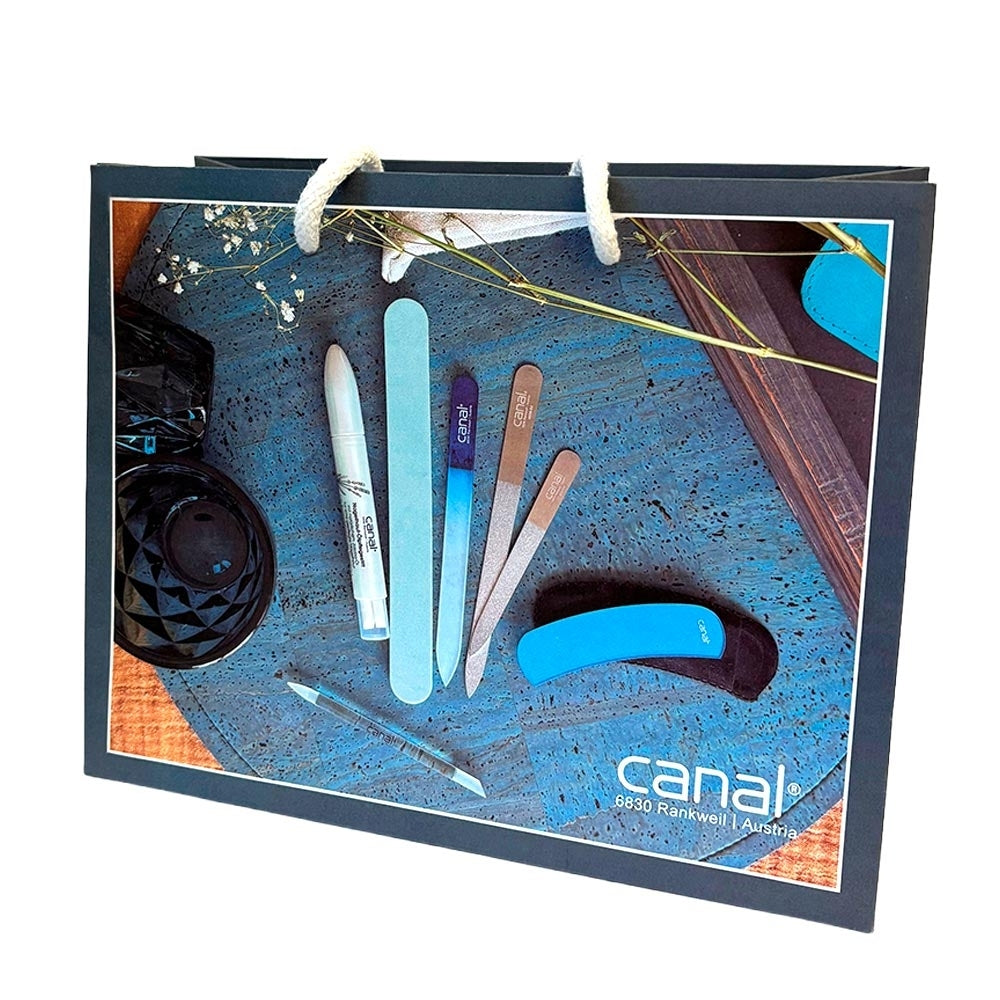 🎁 Papiertragetasche Canal (10 Stück) (100% off)