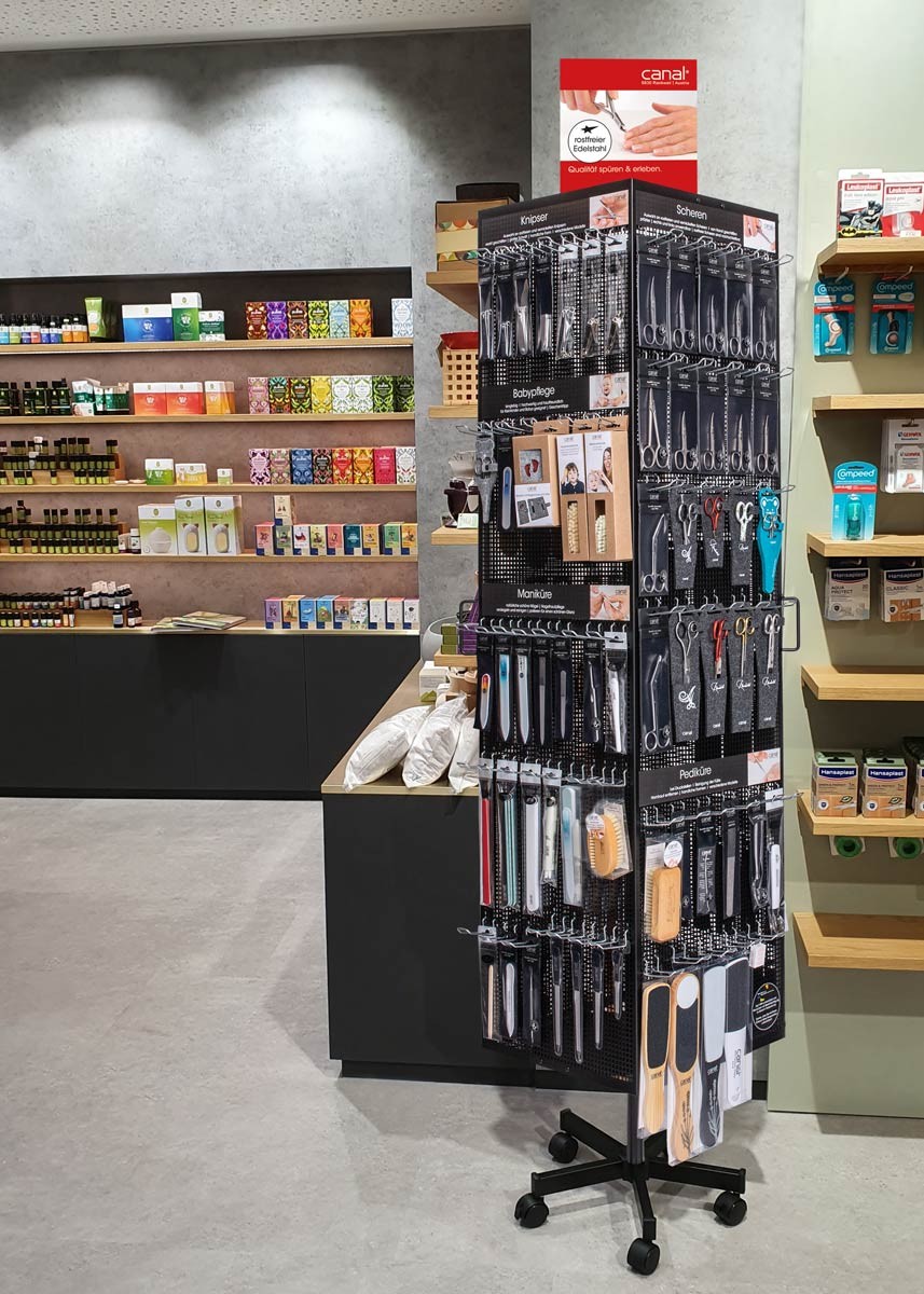 Floor display large 4-sided black, 208 pcs. Floor display large 4-sided black, 208 pcs.