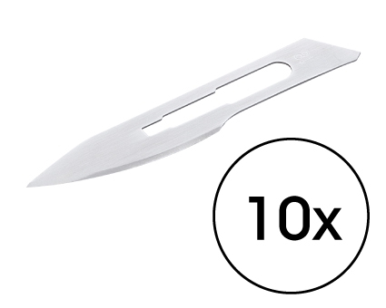 Klinge Nr. 18, für Halter "4", 10 Stück Klinge Nr. 18, für Halter "4", 10 Stück