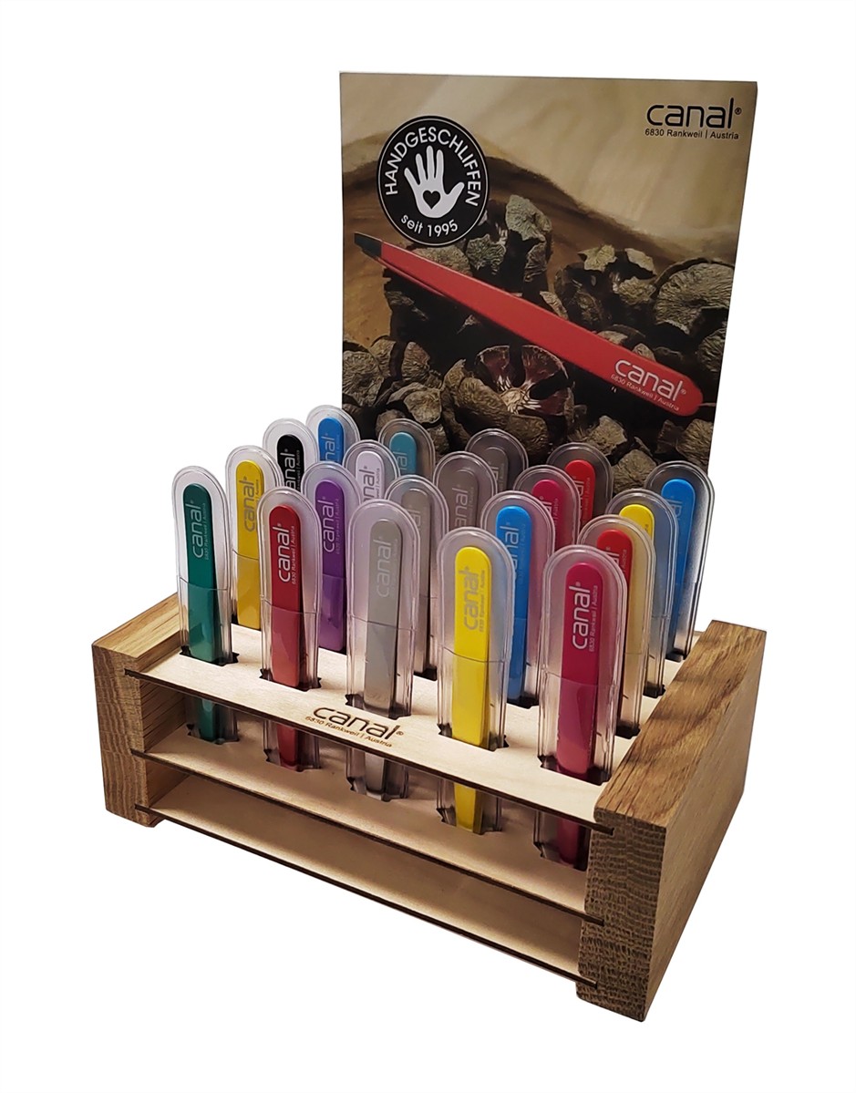Wooden display 20-piece equipped Wooden display 20-piece equipped