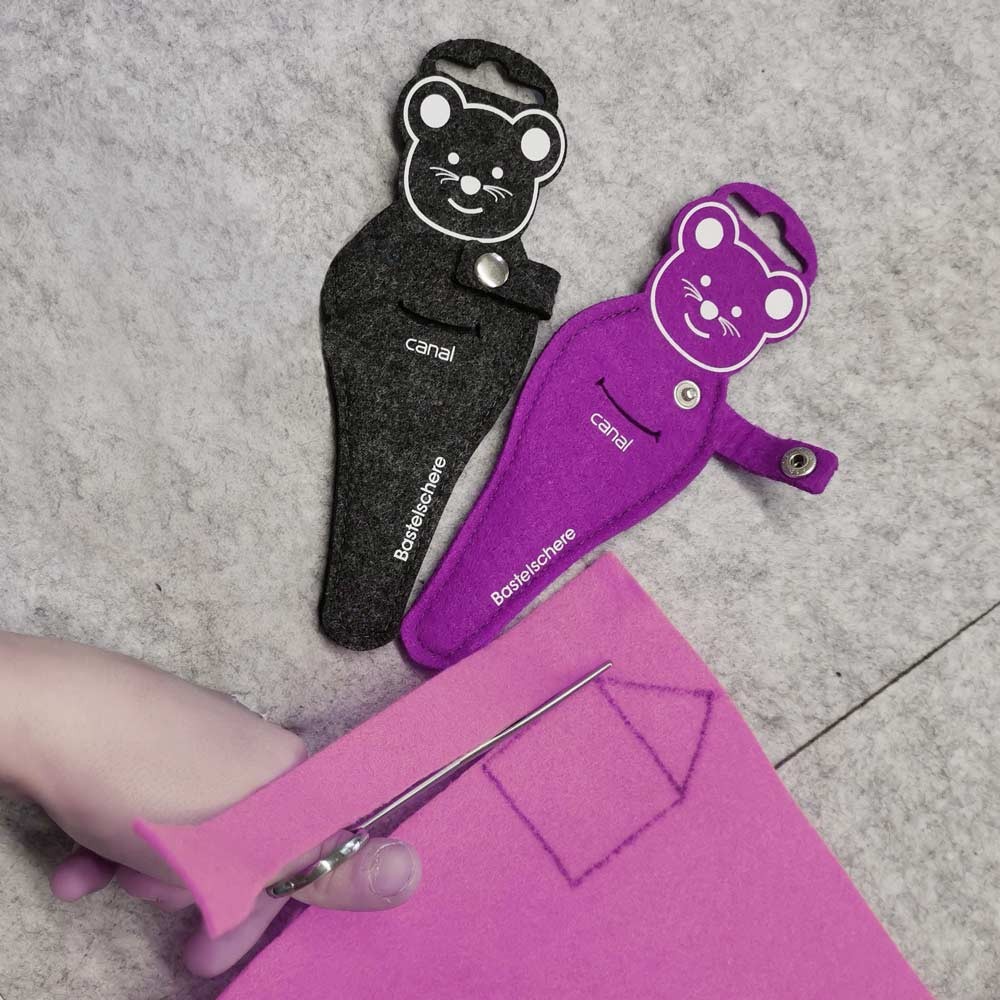 Bastelschere für Kinder rostfrei, 10 cm