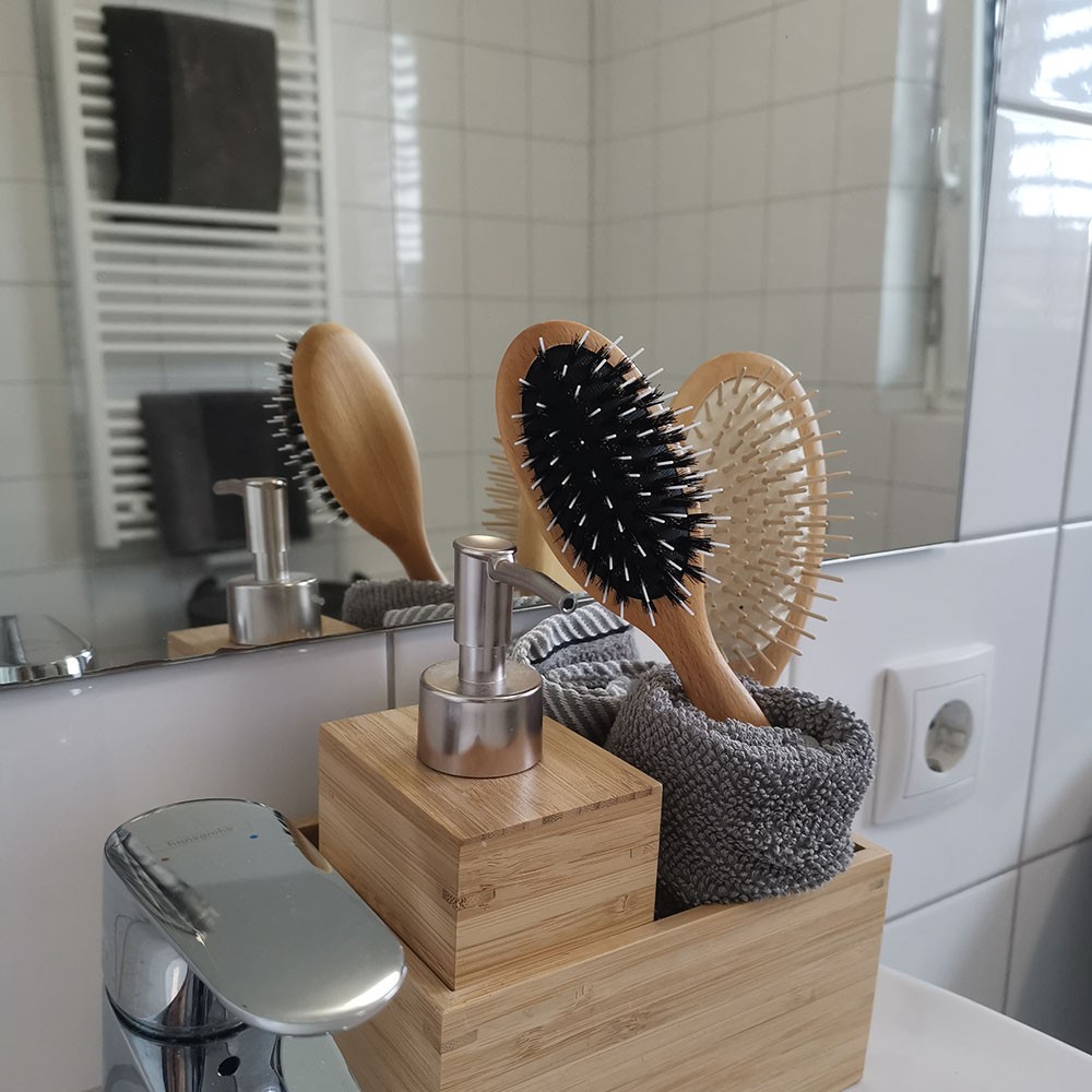 Spazzola con setole in cinghiale e nylon, piccolo