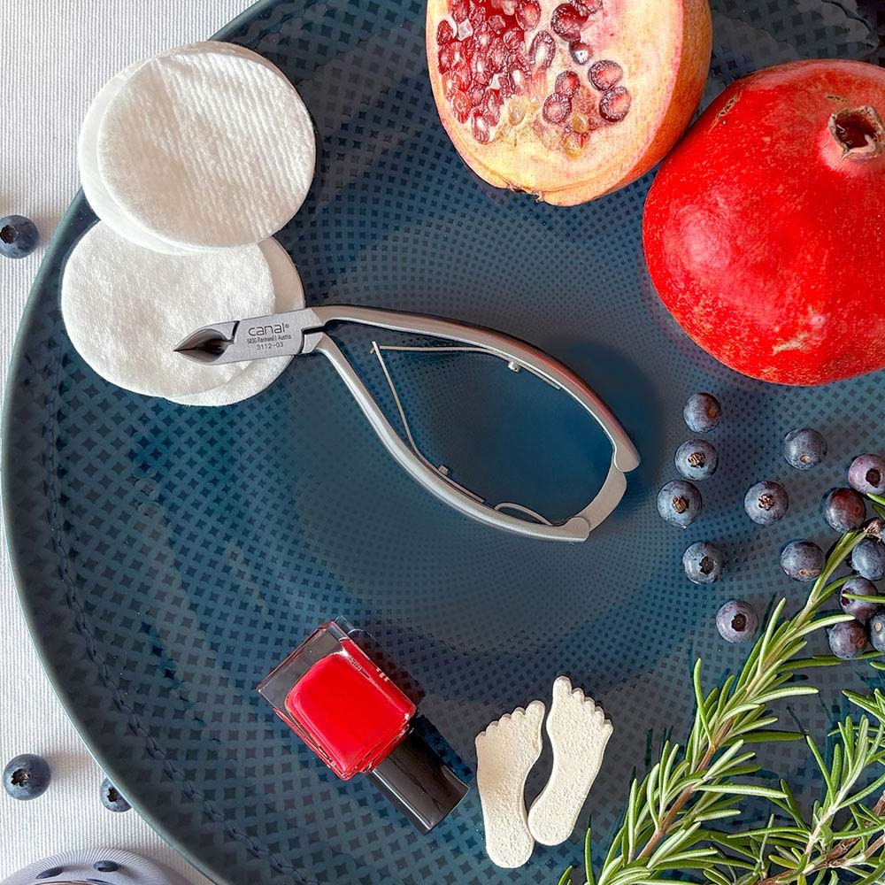 Pince à ongles à deux pointes «Ergo» inoxydable