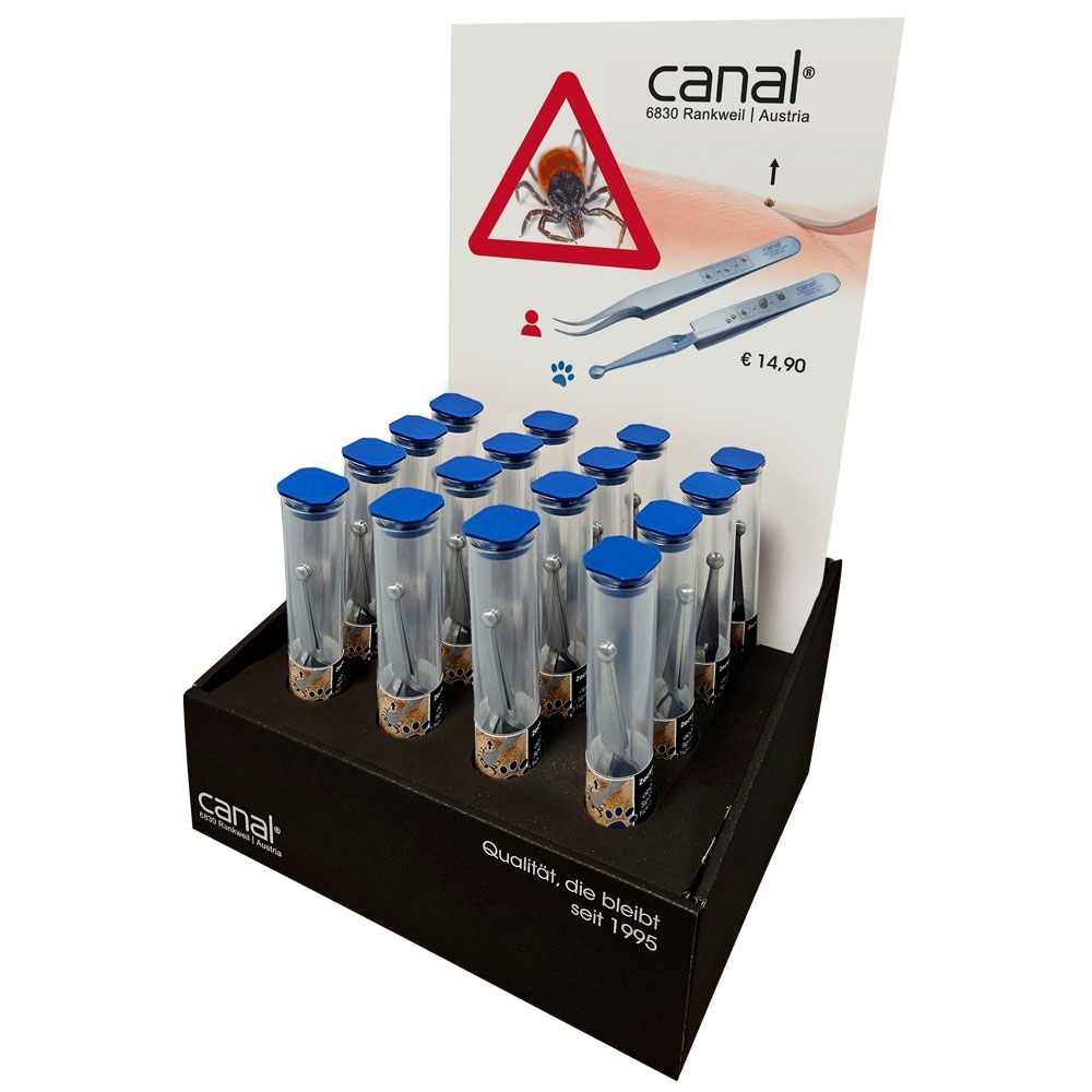 Espositore a pinzette "Animali", 16 pezzi Espositore a pinzette "Animali", 16 pezzi