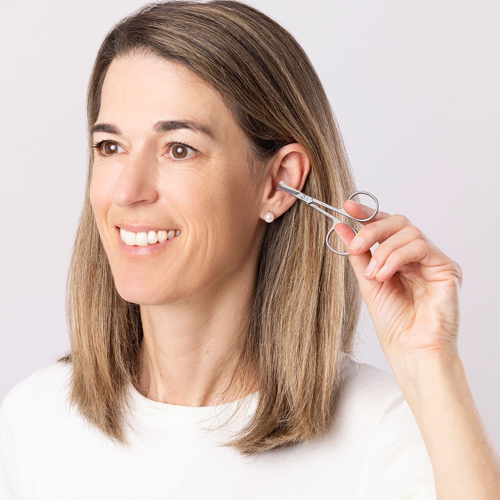 Nasenhaarschere gerade rostfrei Nasenhaarschere gerade rostfrei