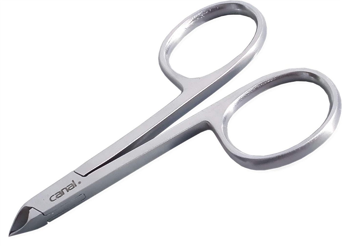 Tronchese pelle forma di forbice INOX, 8 cm, lungh