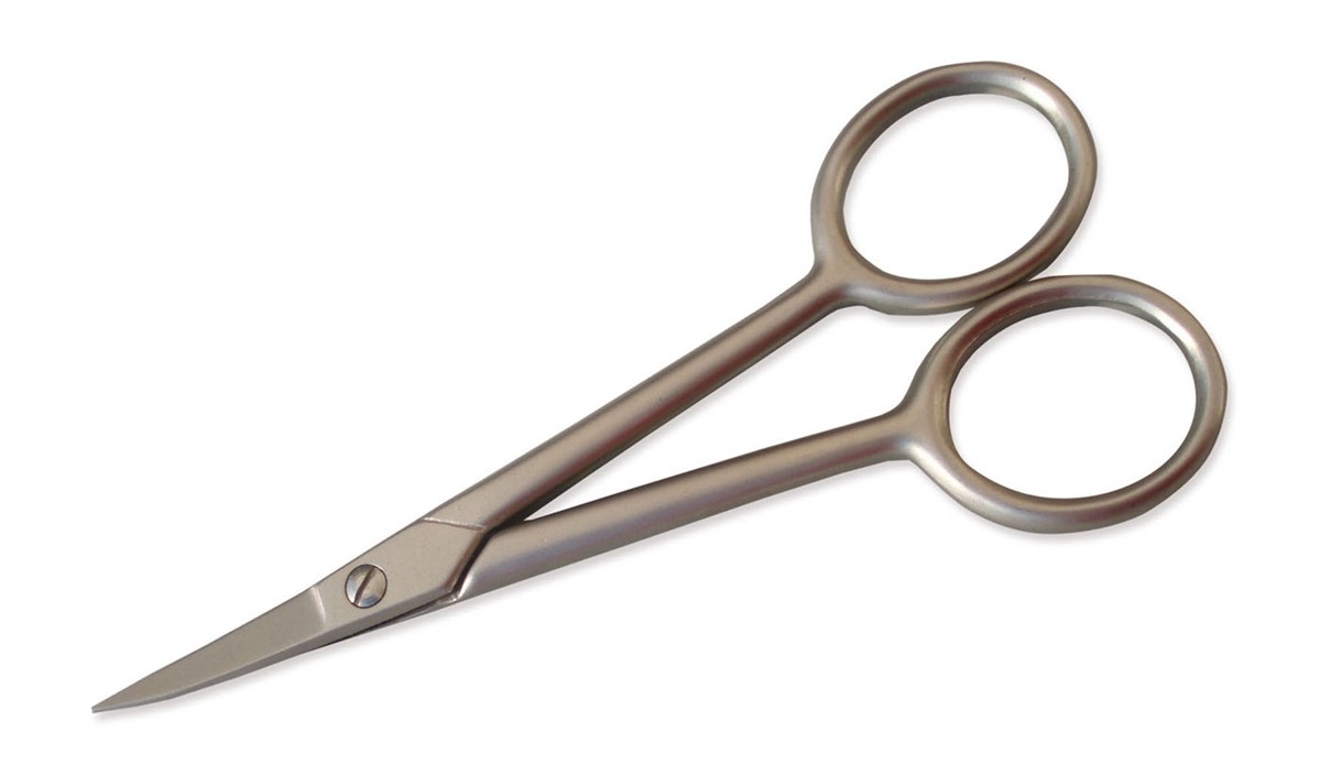 Fußnagelschere gebogen vernickelt Fußnagelschere gebogen vernickelt