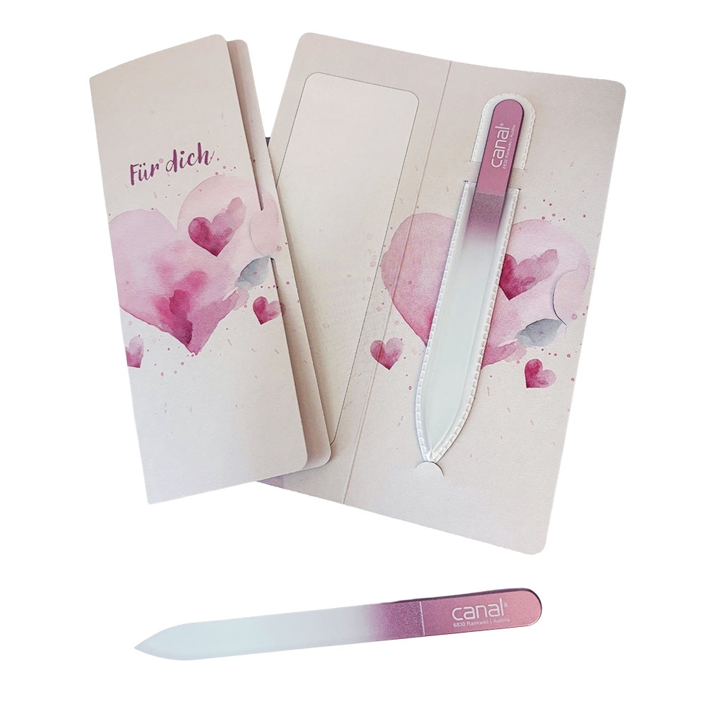 Glasnagelfeile - Geschenkset