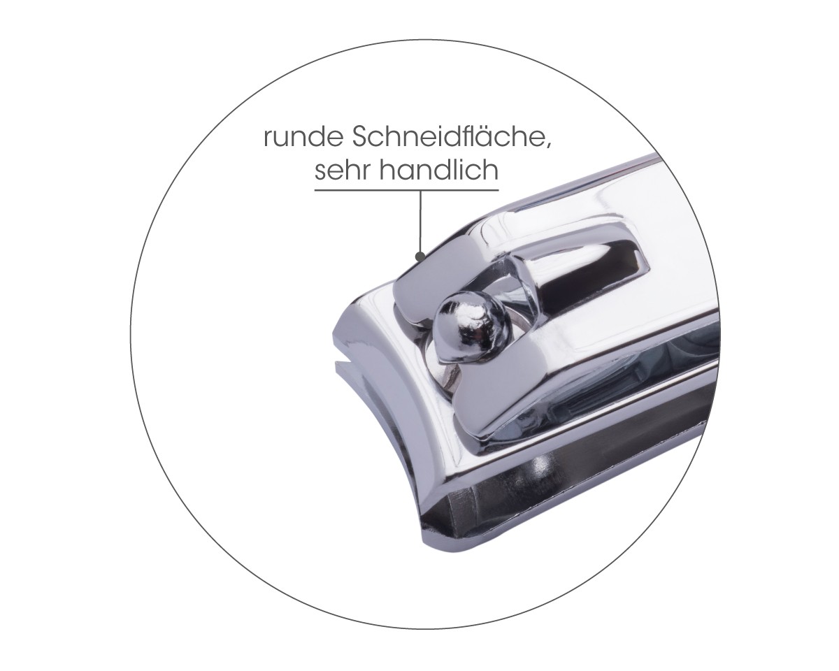 Coupe-ongles pour pieds, nickelé Coupe-ongles pour pieds, nickelé