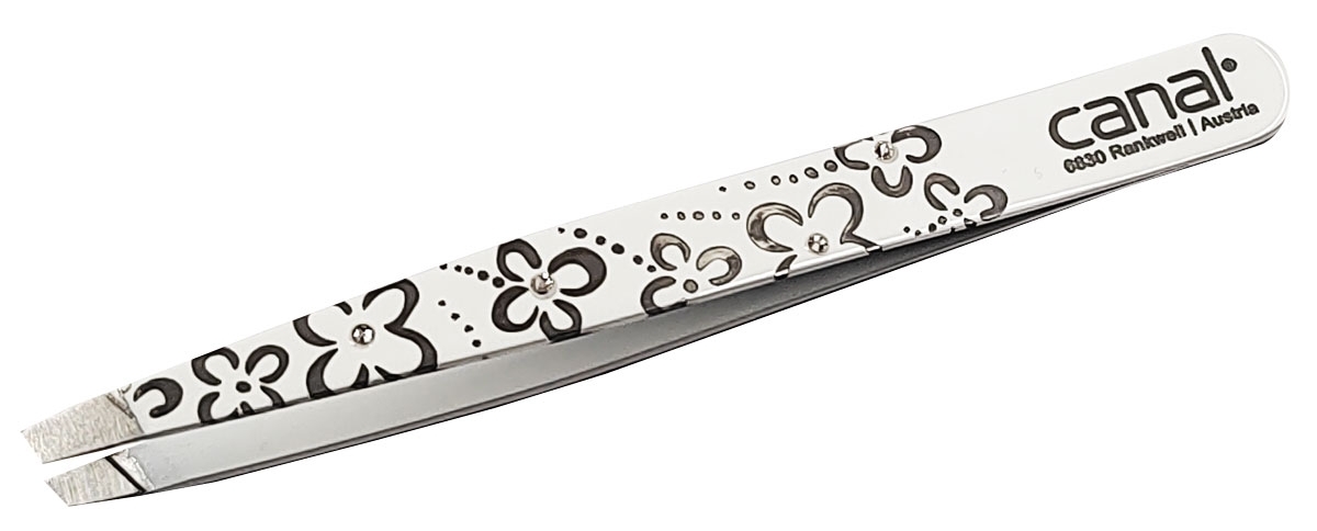 Haarpinzette schräg "Aurora" Blumen Haarpinzette schräg "Aurora" Blumen