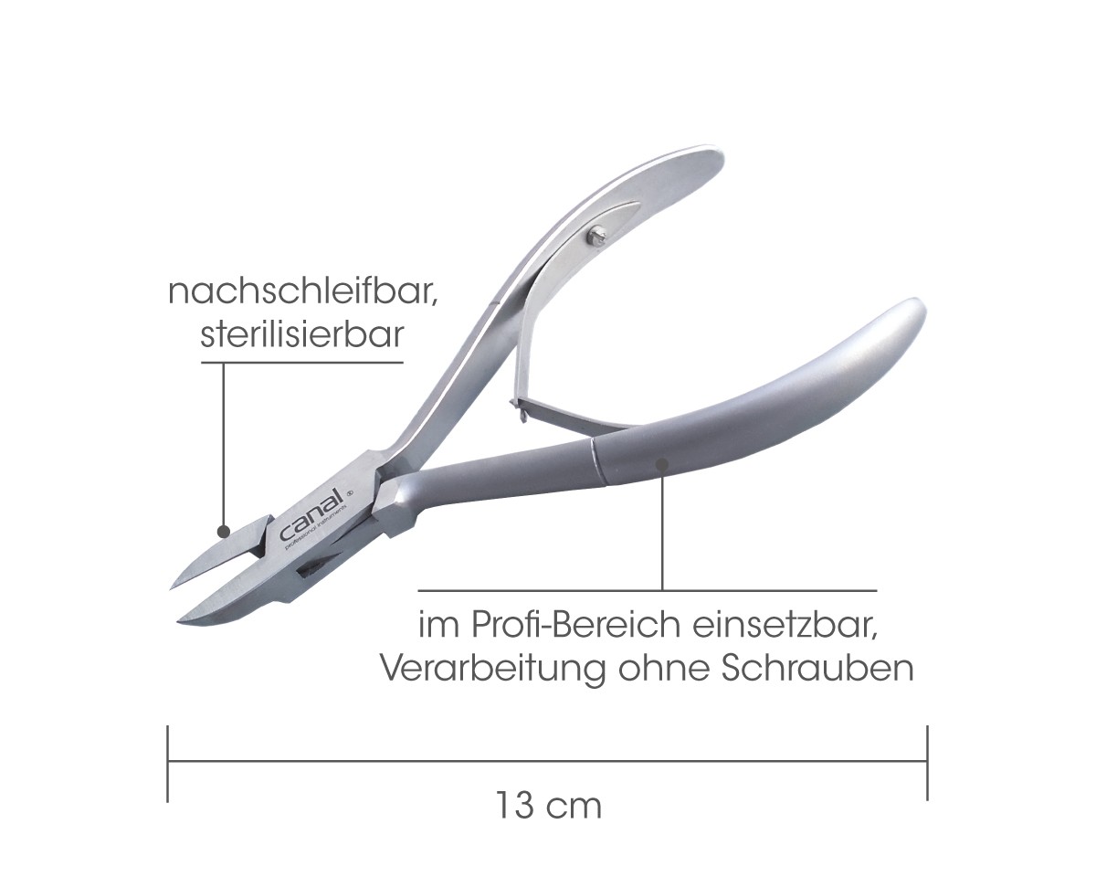 Eckenzange rostfrei, 13 cm Eckenzange rostfrei, 13 cm