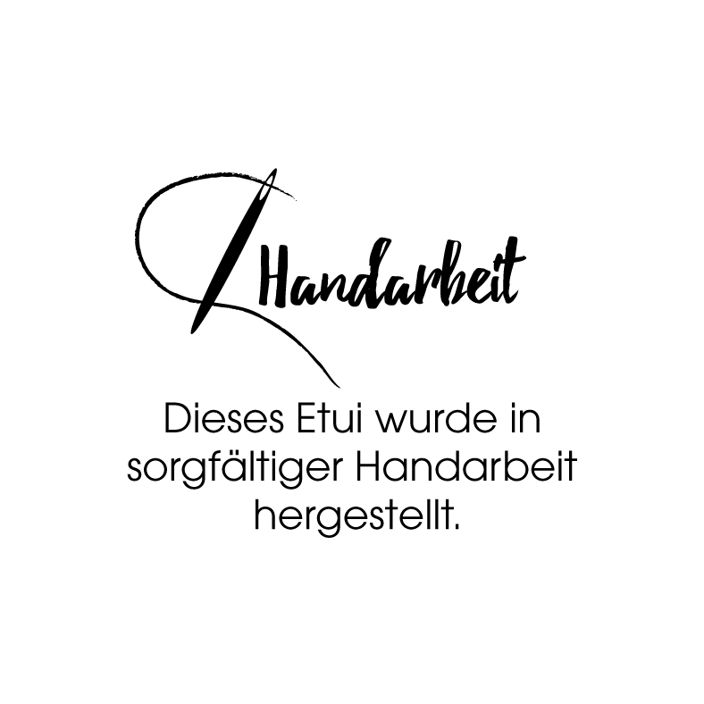 étui coeur en feutre, 3 instruments