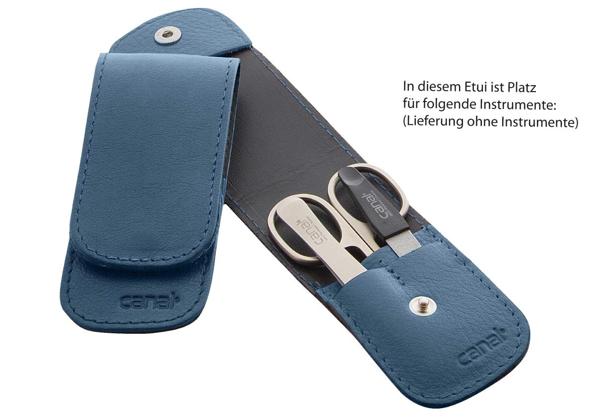 Stecketui aus Rindsleder, unbestückt Stecketui aus Rindsleder, unbestückt