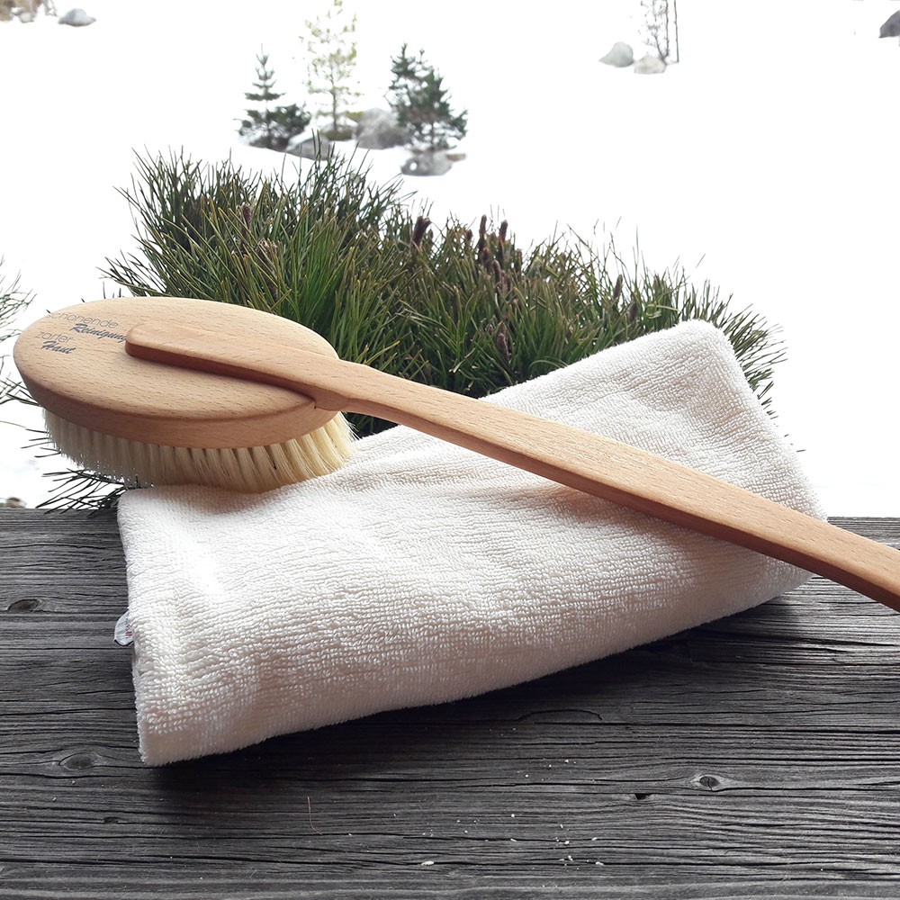 Brosse de bain pour peau délicate Brosse de bain pour peau délicate