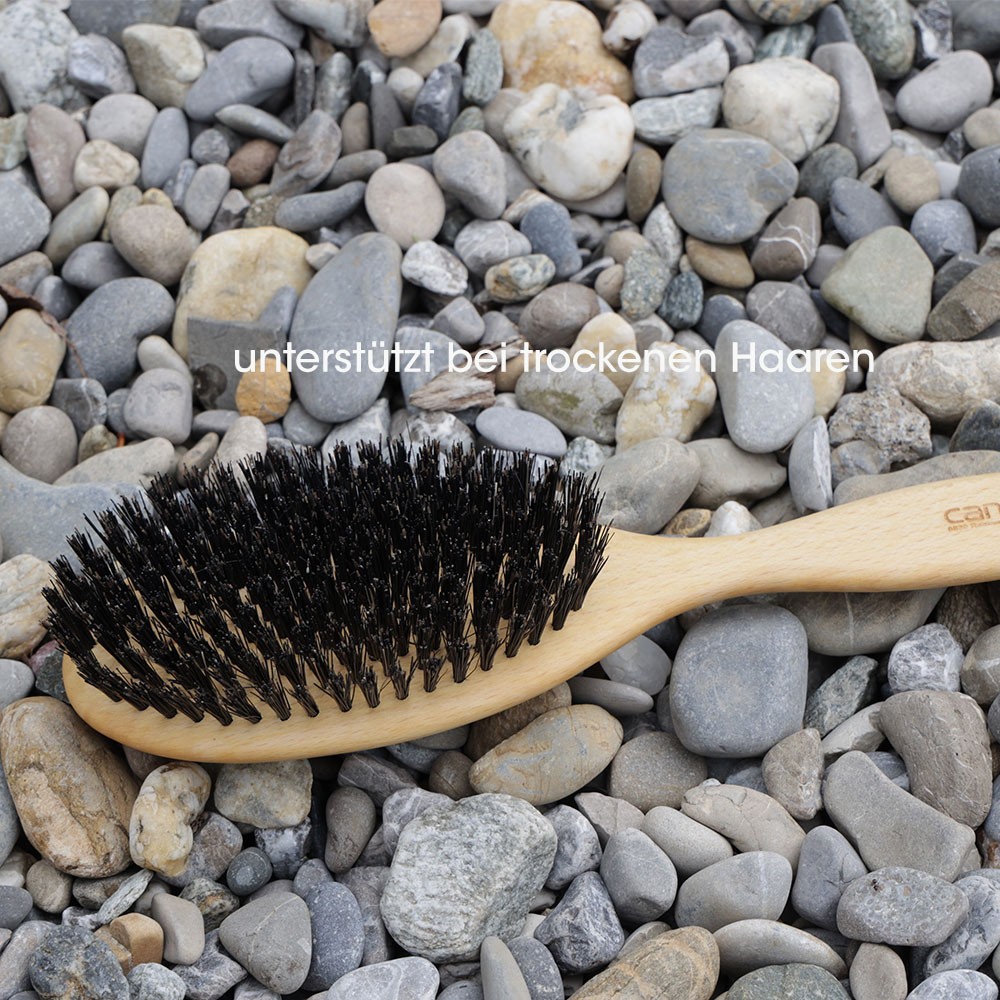 Brosse à cheveux avec poils de sanglier, grand Brosse à cheveux avec poils de sanglier, grand