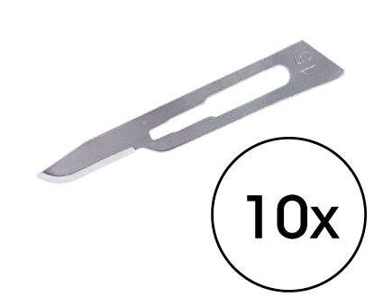 Klinge Nr. 15, für Halter "3", 10 Stück Klinge Nr. 15, für Halter "3", 10 Stück