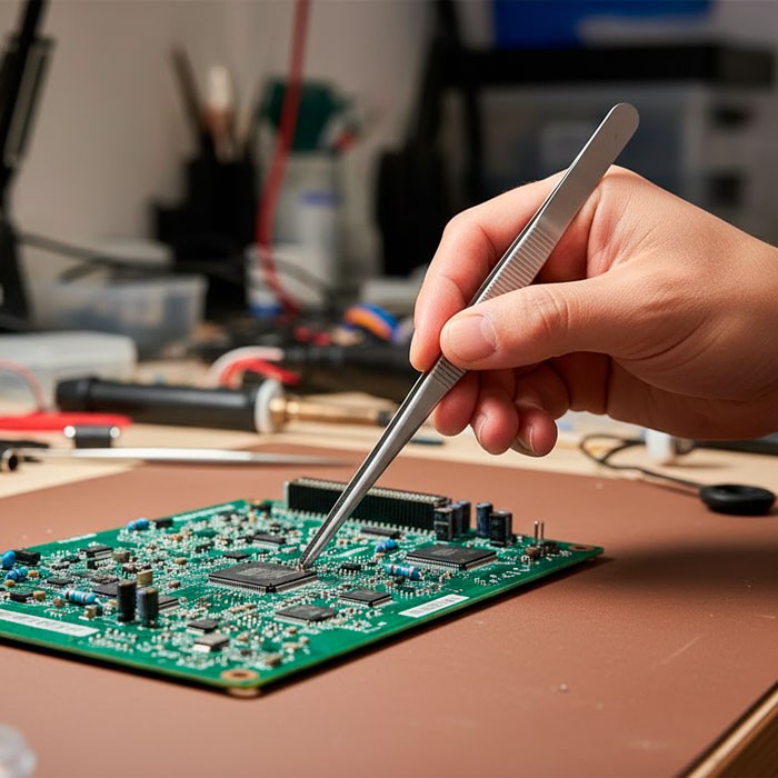 Pince spéciale, droite, 16 cm