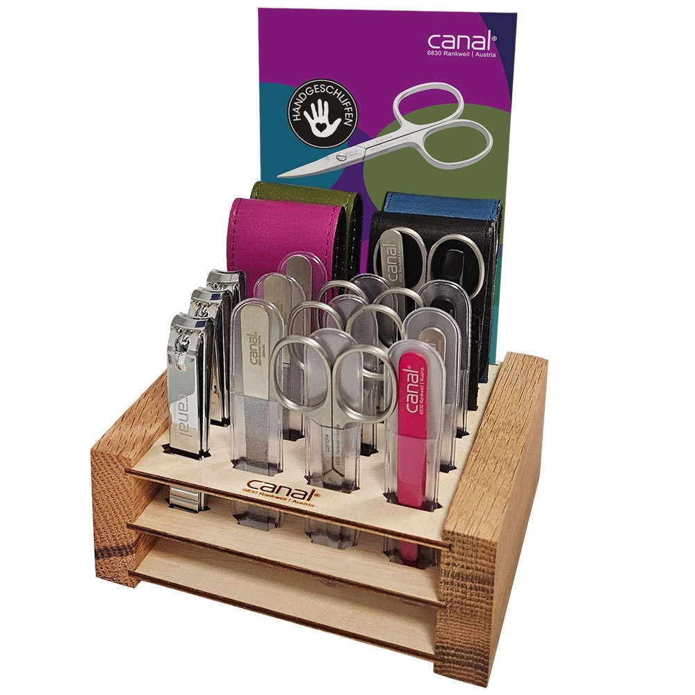 Wooden display 16-piece equipped Wooden display 16-piece equipped