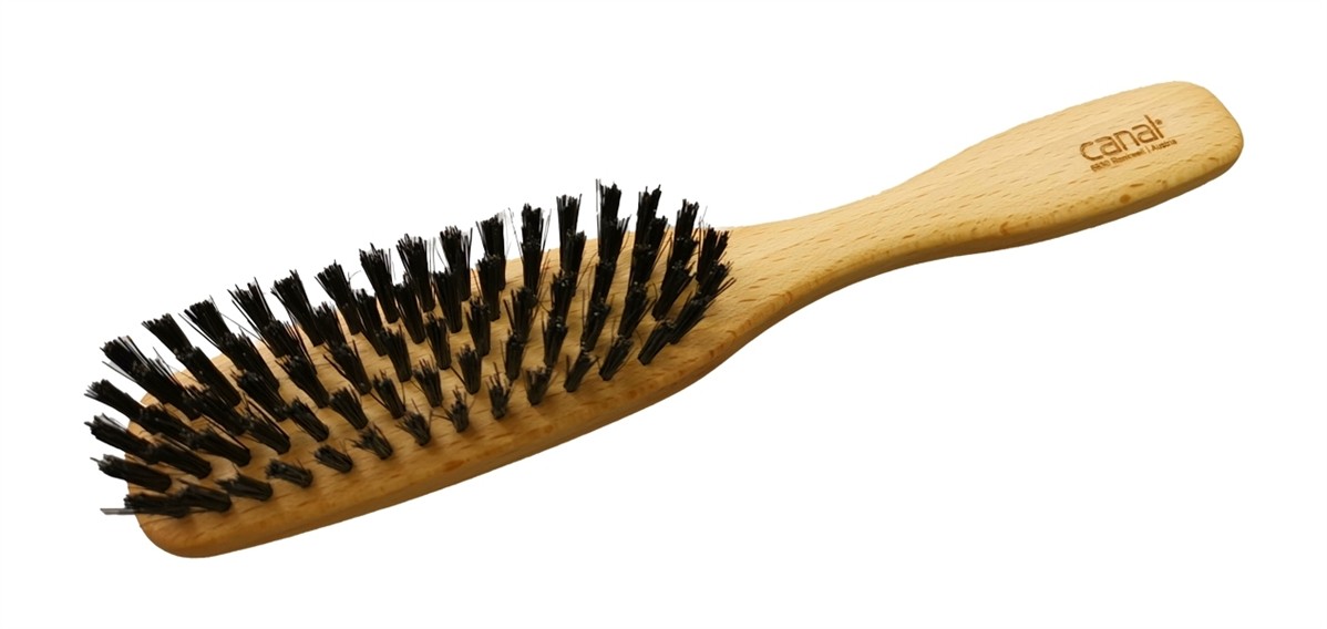 Brosse à cheveux avec poils de sanglier, petit Brosse à cheveux avec poils de sanglier, petit