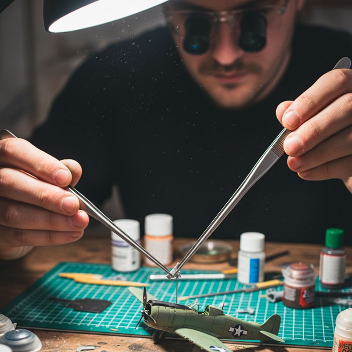 Spezial-Pinzette, gerade, 30 cm