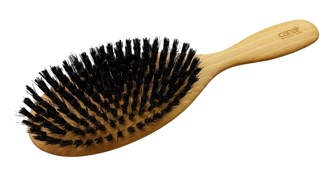 Brosse à cheveux avec poils de sanglier, grand Brosse à cheveux avec poils de sanglier, grand