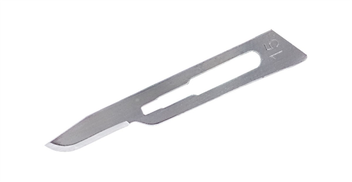 Klinge Nr. 15, für Halter "3", 10 Stück