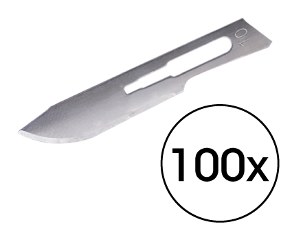 Klinge Nr. 10, für Halter "3", 100 Stück Klinge Nr. 10, für Halter "3", 100 Stück