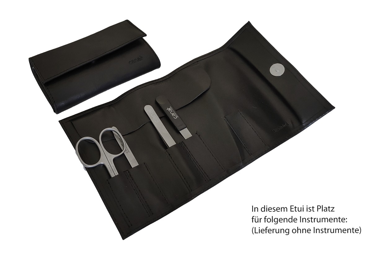 Rolletui aus Nappaleder, unbestückt Rolletui aus Nappaleder, unbestückt