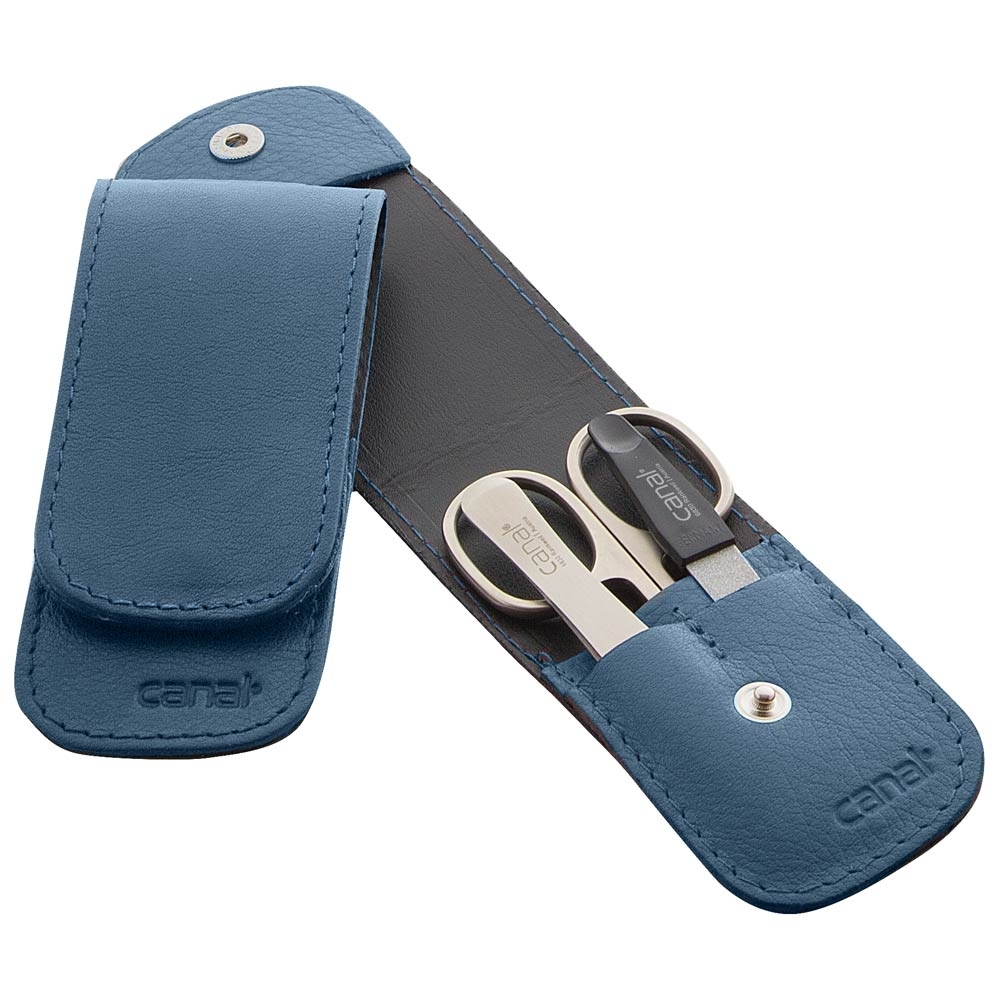 Étui avec bouton-pression, 3 pièces Étui avec bouton-pression, 3 pièces