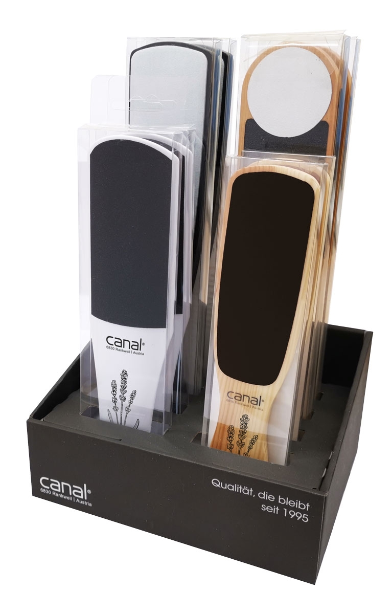 Corneal file display "mixed-natural", 8 pieces Corneal file display "mixed-natural", 8 pieces