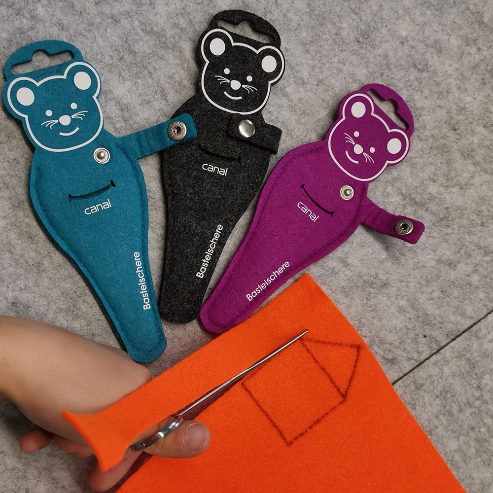 Bastelschere für Kinder rostfrei, 12 cm Bastelschere für Kinder rostfrei, 12 cm