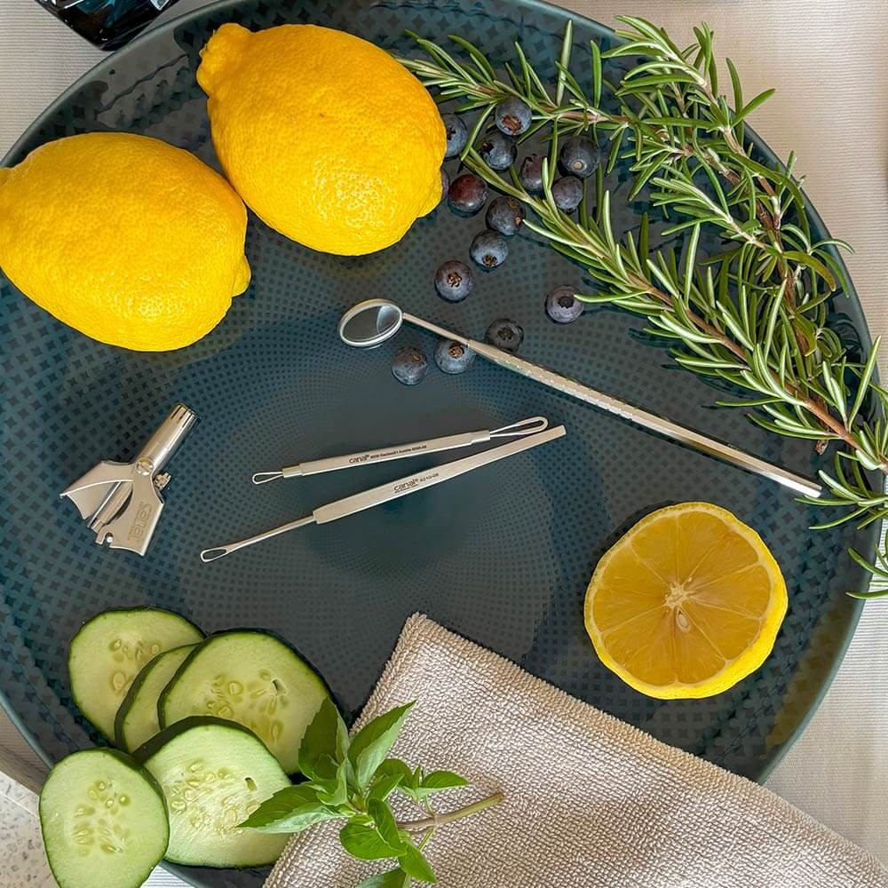 Tagliapeli naso e orecchie incluso pennello di pul