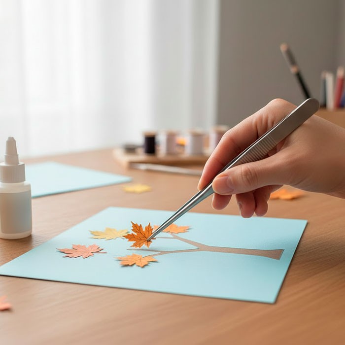 Spezial-Pinzette, gerade, 16 cm