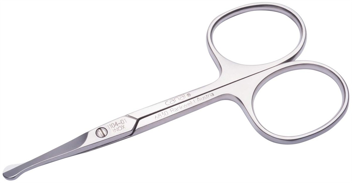 Nasenhaarschere gerade rostfrei Nasenhaarschere gerade rostfrei