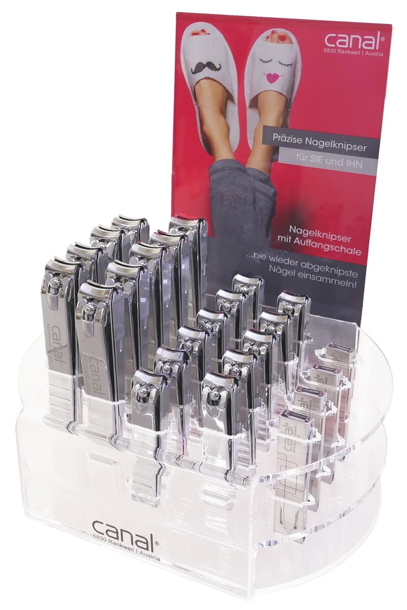 Acrylic round display 24 pcs. equipped Acrylic round display 24 pcs. equipped