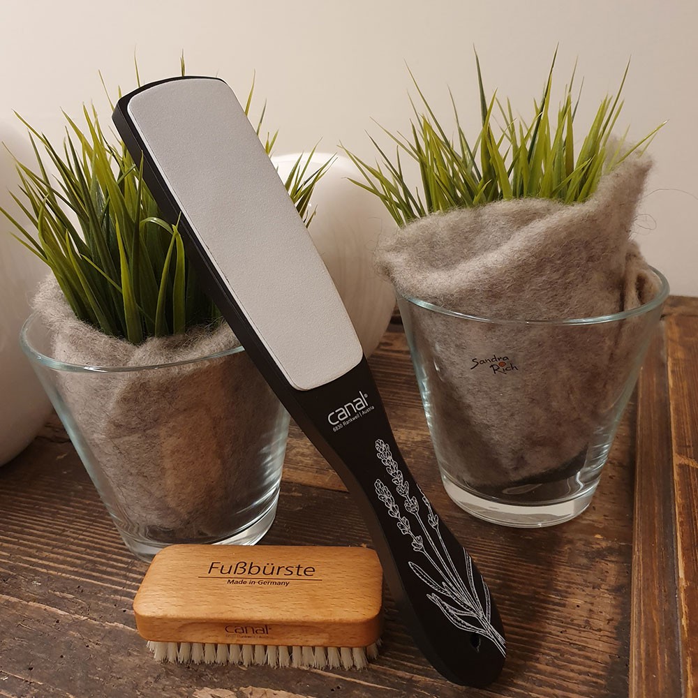 Fußbürste mit Naturborsten Fußbürste mit Naturborsten