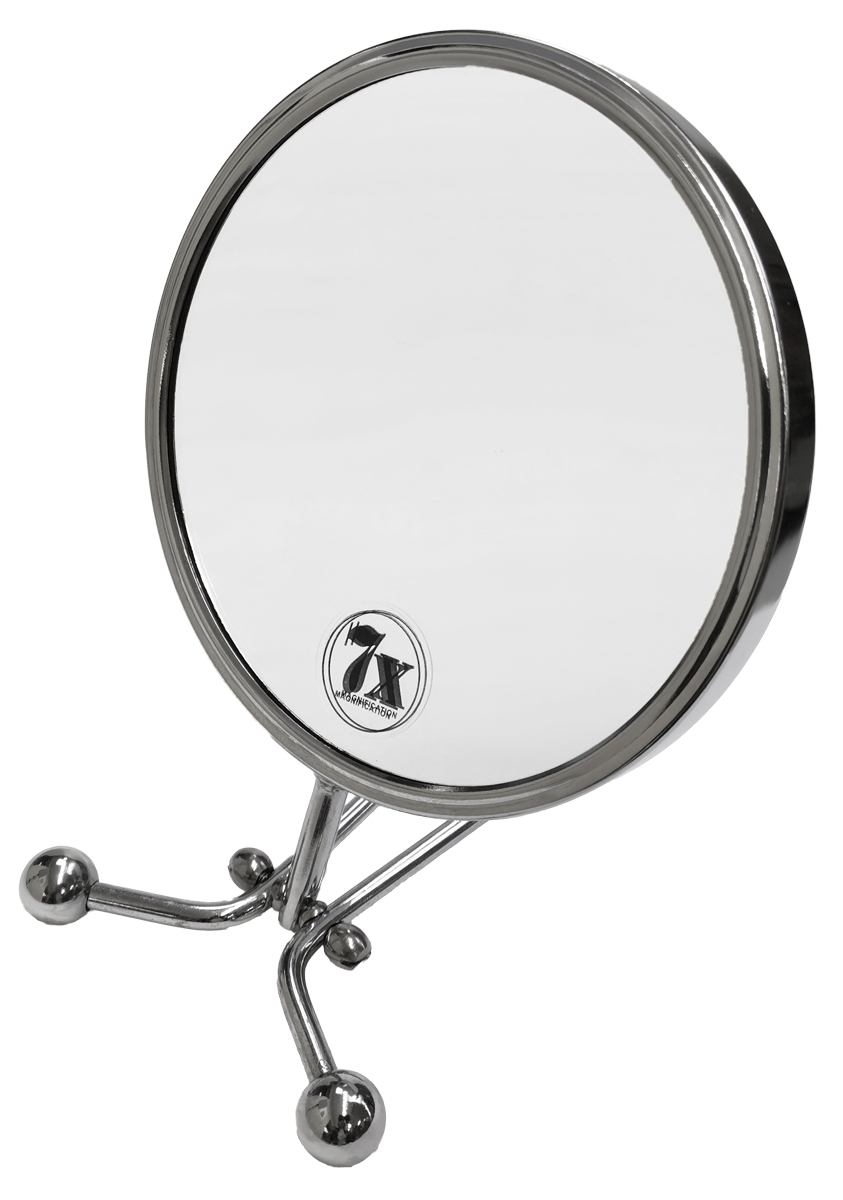 hand and cheval mirror with magnification (7x) hand and cheval mirror with magnification (7x)