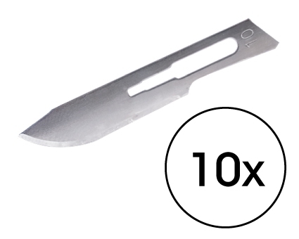 Klinge Nr. 10, für Halter "3", 10 Stück Klinge Nr. 10, für Halter "3", 10 Stück